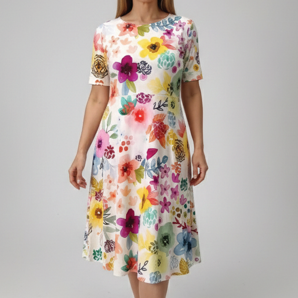 Edmée™ | Julie – Flowy Boho Dress