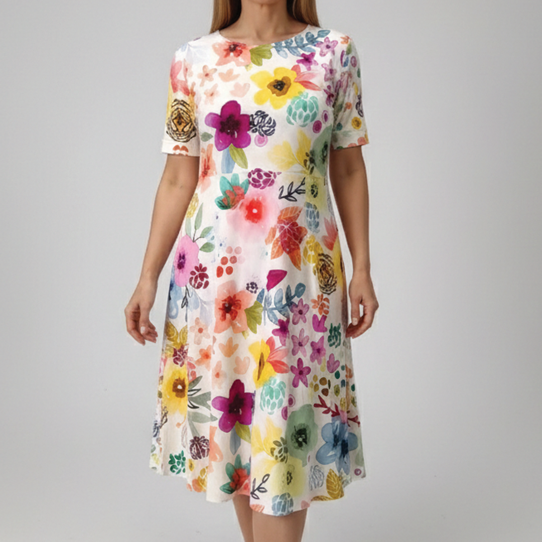 Edmée™ | Julie – Flowy Boho Dress