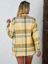 Harper™ | Women's Oversized Plaid Flannel Button-Down Shirt
