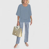Fern™ | Women's Casual Floral Print Top and Wide-Leg Pants Set
