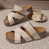 Vanessa™ | Woven Platform Sandals
