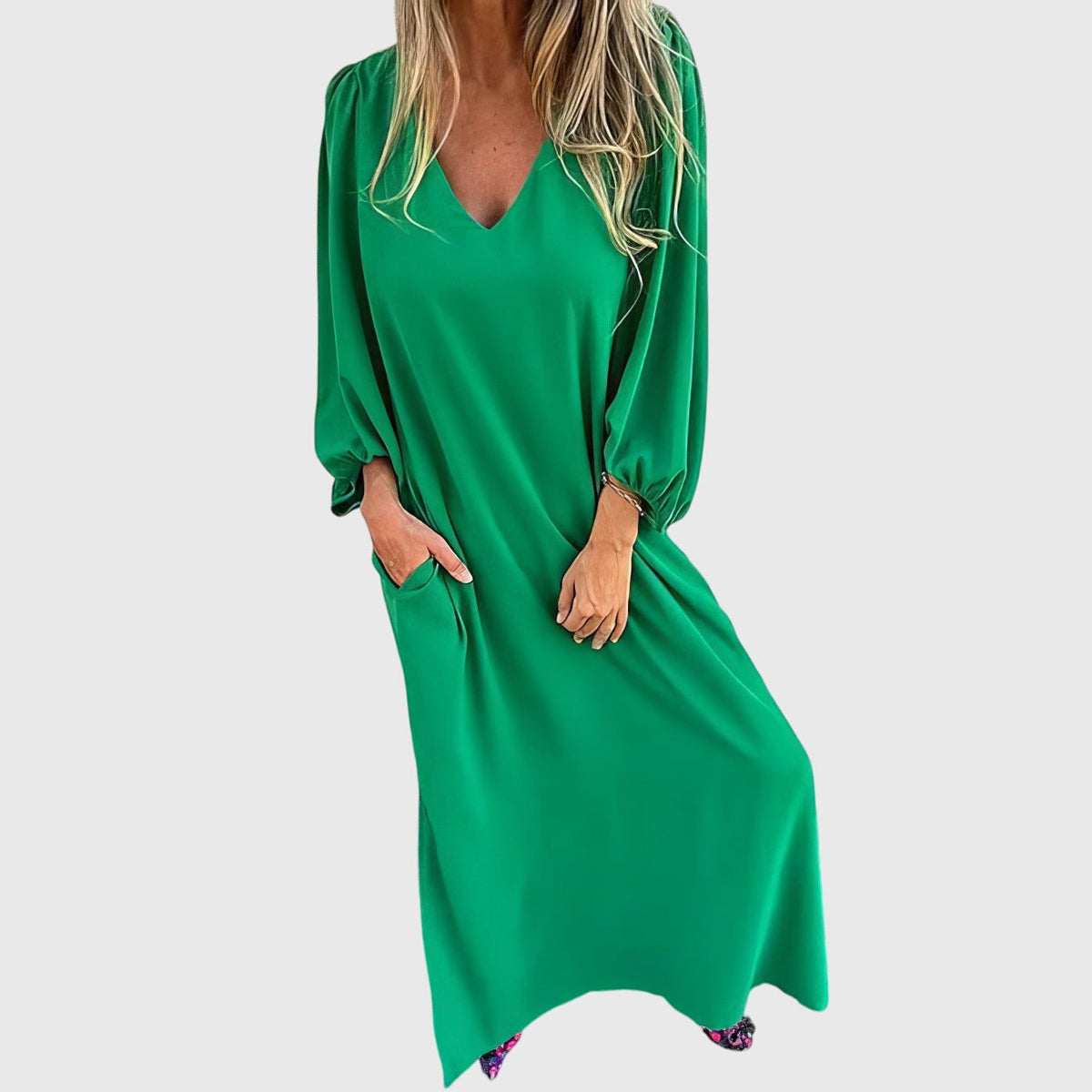 Carol™ | Carol™ - Bohemian Maxi Dress with Pockets for Every Occasion