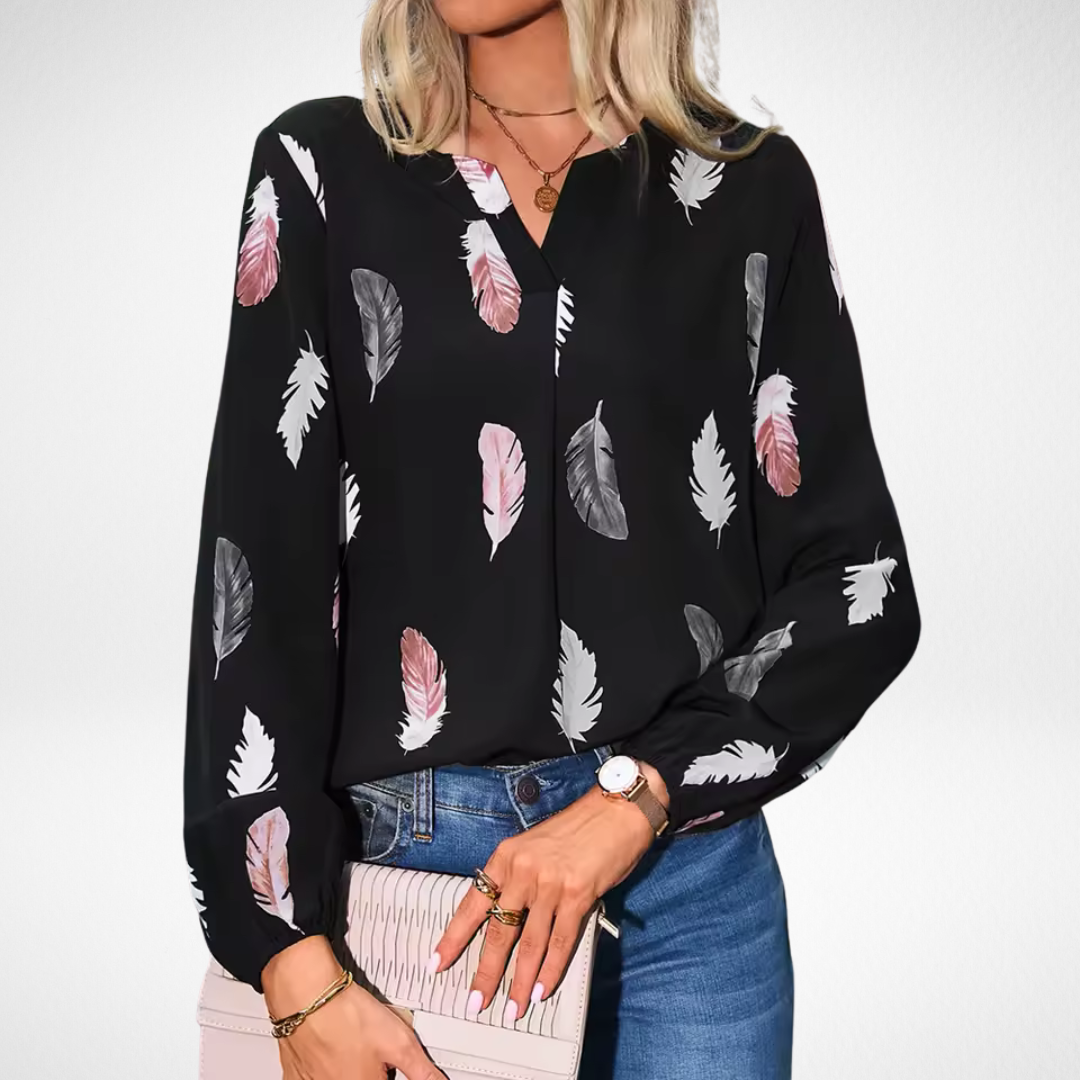 Nicole™ | Chic Blouse for Office & Evening Wear