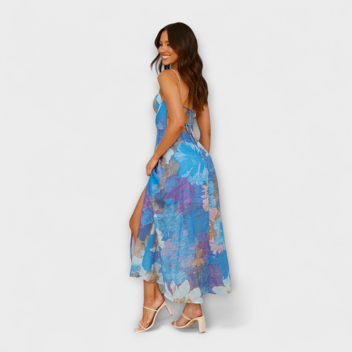 Style200™ | Audrey Floral Print Dress for Women - Ideal for Events and Gatherings