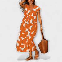 Style200™ | Linae – V-Neck Dress for Any Occasion