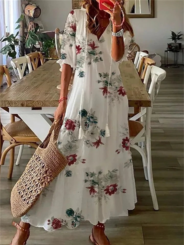 Perrine™ | Lily - Floral Maxi Dress