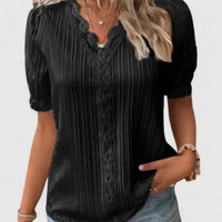 Avienne™ | Chic V-Neck Blouse for Any Occasion