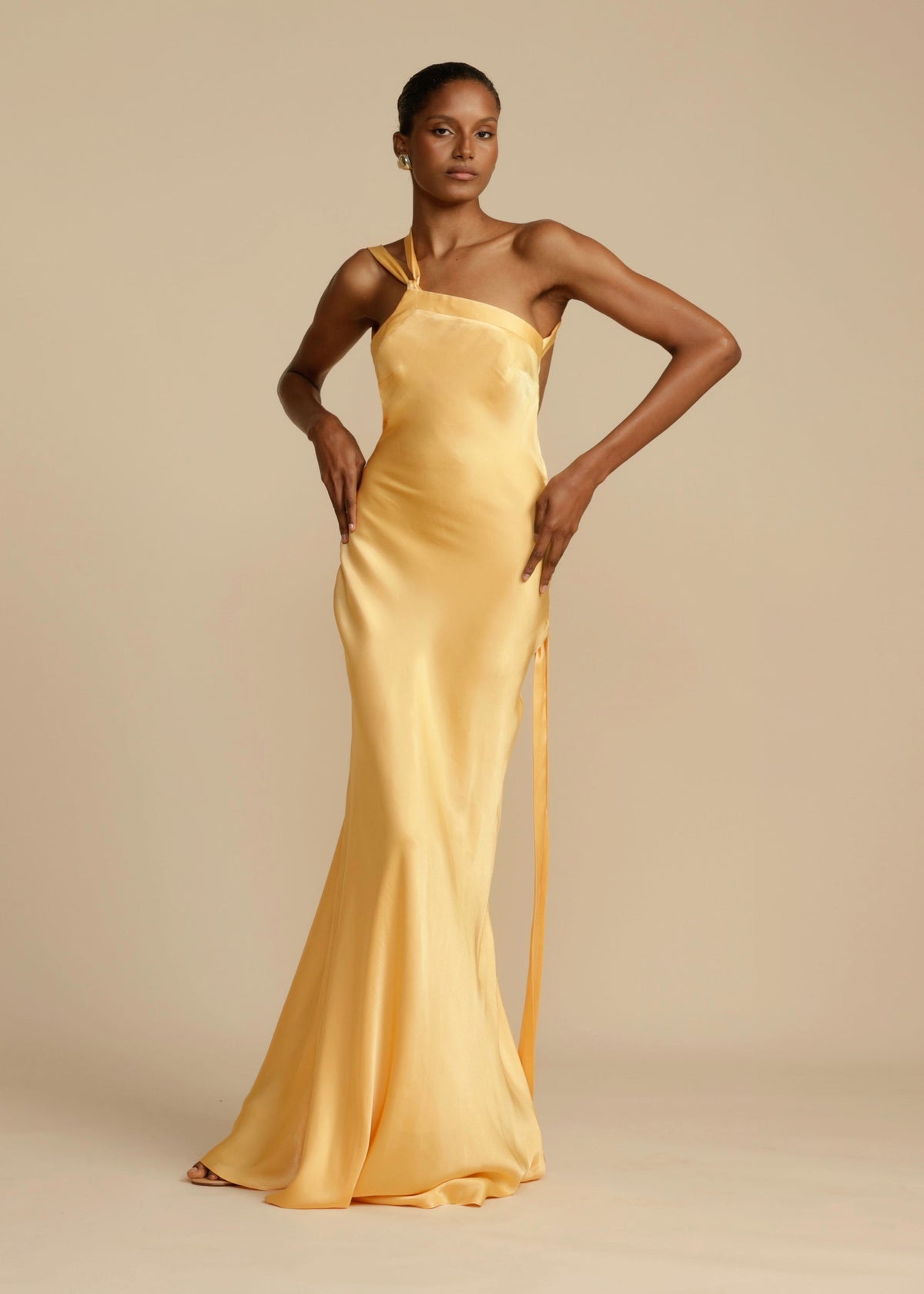 Wedding Guest Dress™ | One-Shoulder Maxi