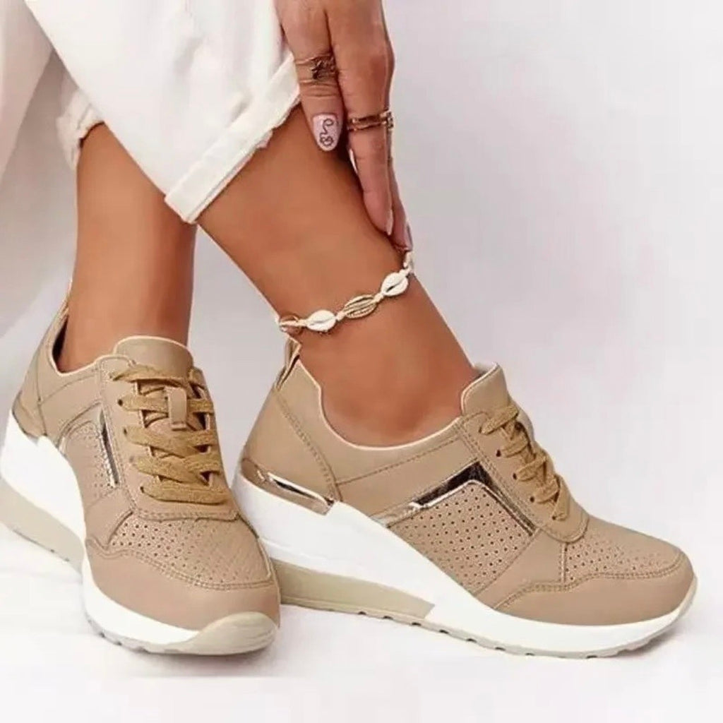 Nadia | Orthopedic Wedge Sneakers