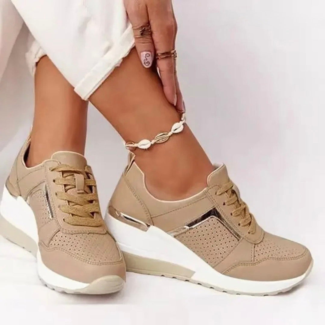 Nadia | Orthopedic Wedge Sneakers