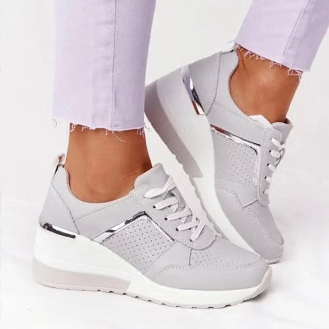 Nadia | Orthopedic Wedge Sneakers