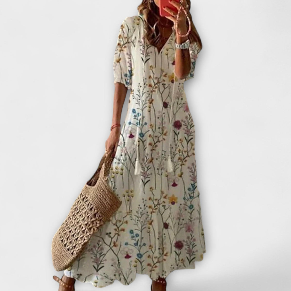 Style200™ | Bohemian Summer Dress for Women - Flowing Style for Festivals and Beach Days