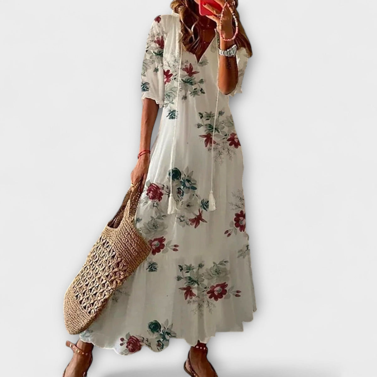 Style200™ | Bohemian Summer Dress for Women - Flowing Style for Festivals and Beach Days