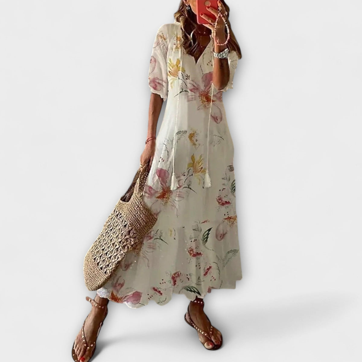 Style200™ | Bohemian Summer Dress for Women - Flowing Style for Festivals and Beach Days