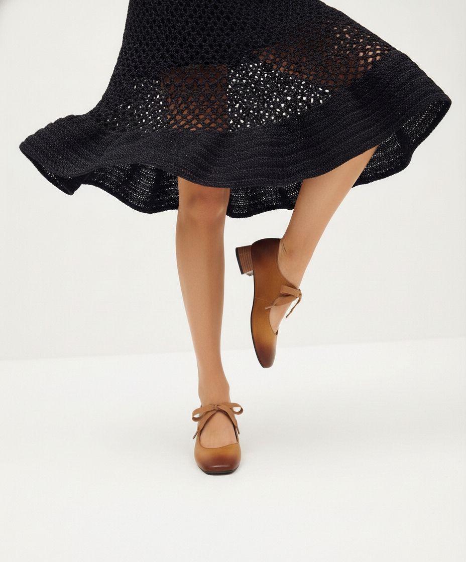 Ottoline™ | Ribbon Bow Mary Jane Heels