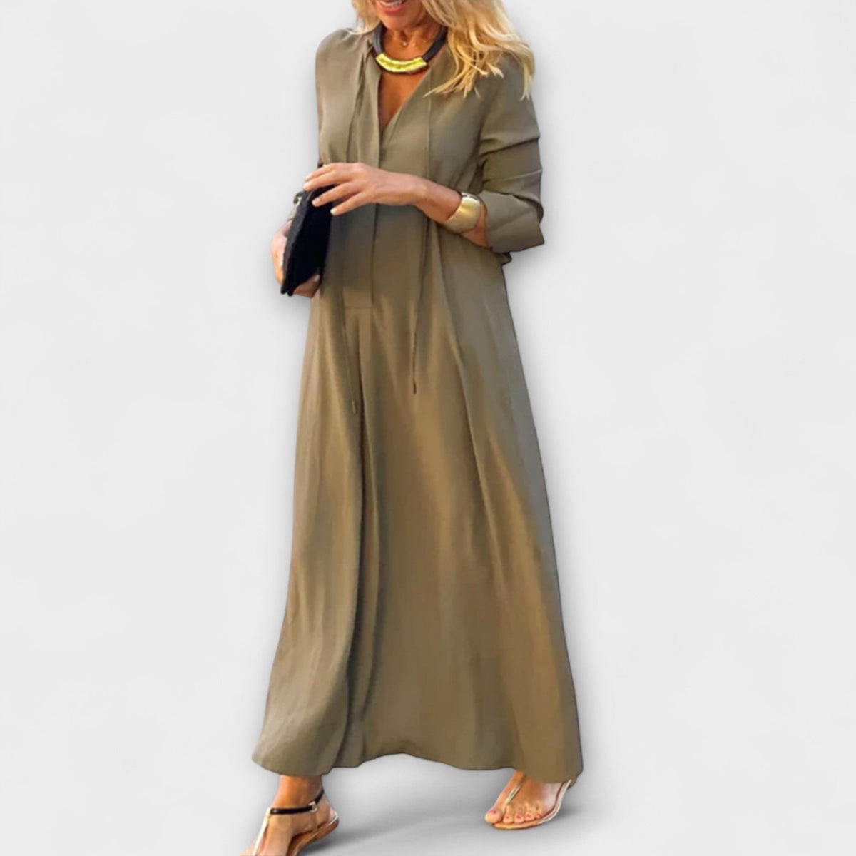 Style200™ | Hannalore - Flowy Maxi Dress for Any Occasion
