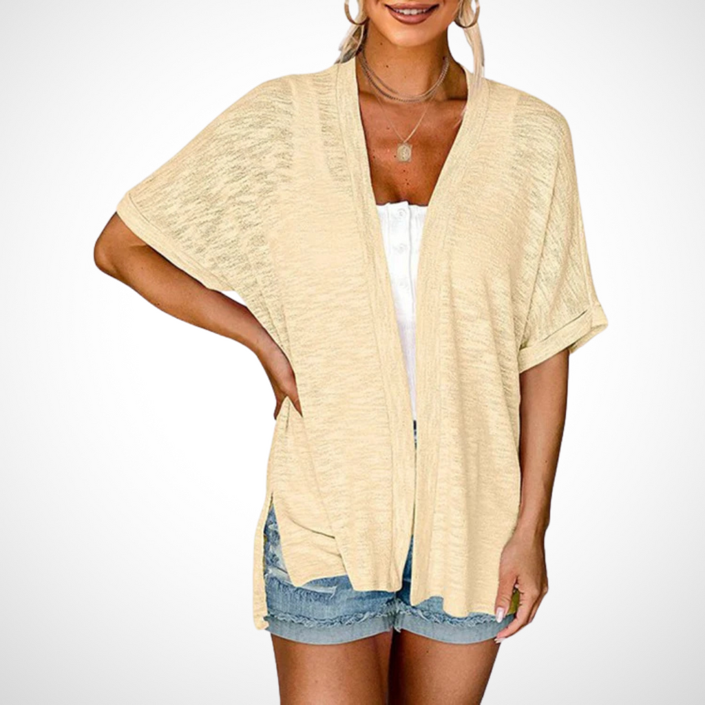 Ruth™ | Stylish Flowy Short Sleeve Cardigan