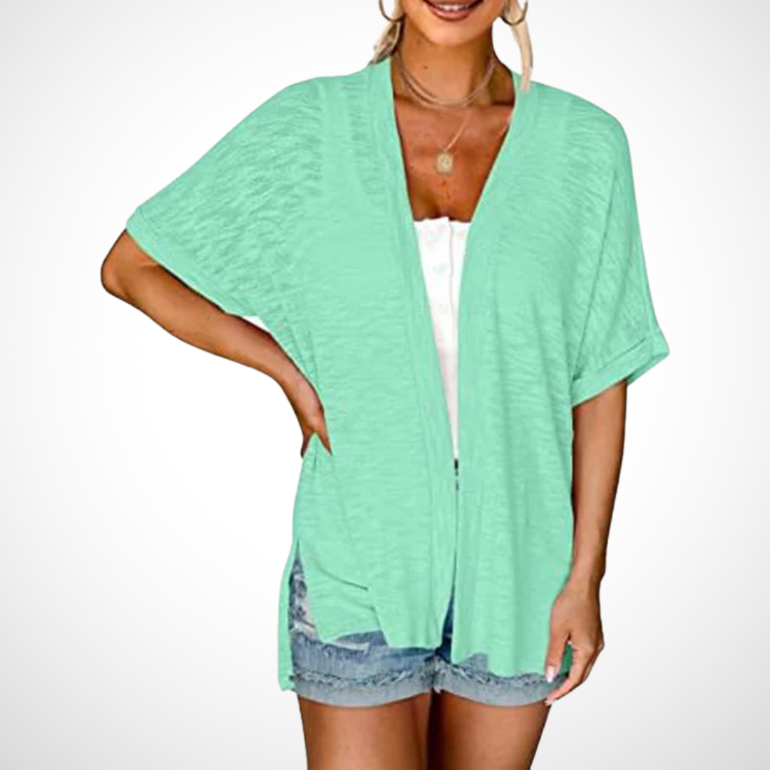 Ruth™ | Stylish Flowy Short Sleeve Cardigan