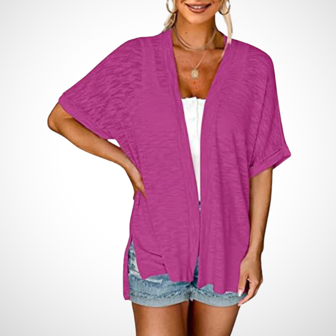 Ruth™ | Stylish Flowy Short Sleeve Cardigan