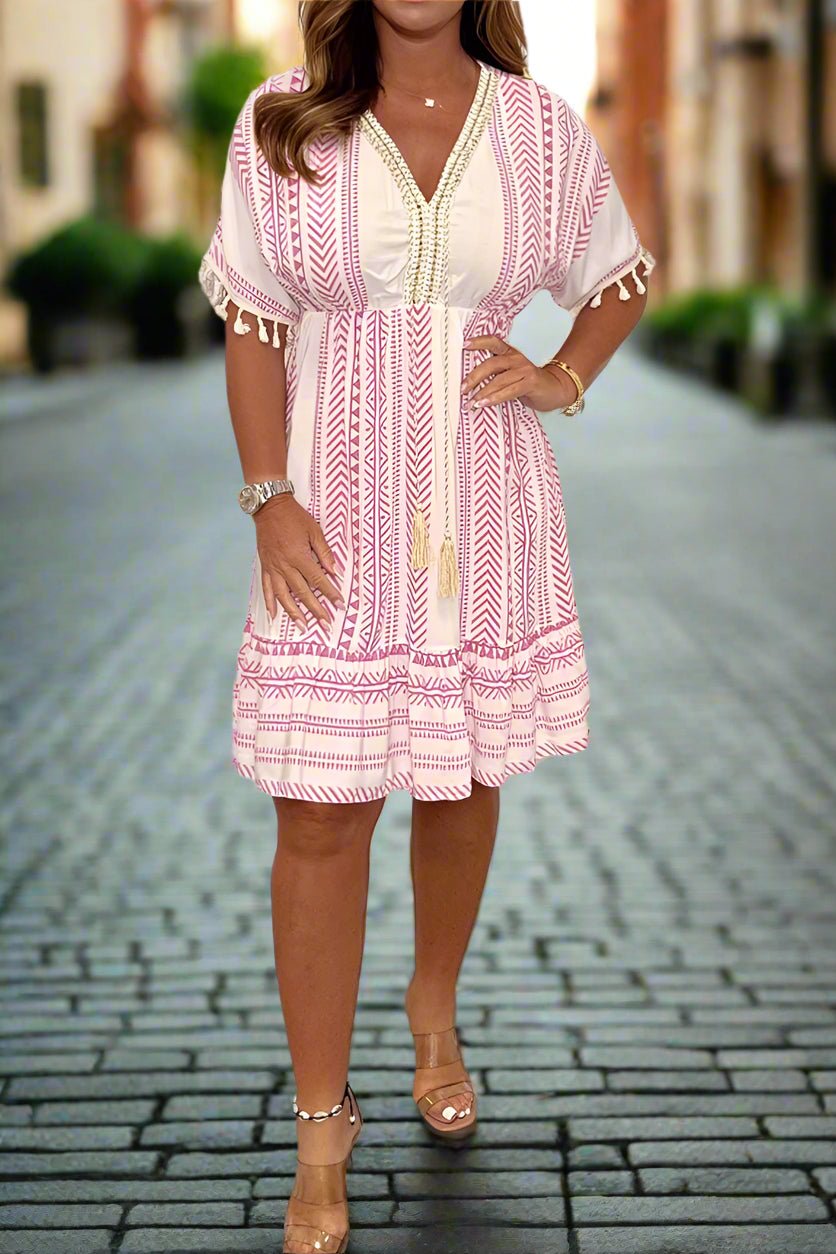Magdalena™ | Stylish Printed Dress for Any Occasion