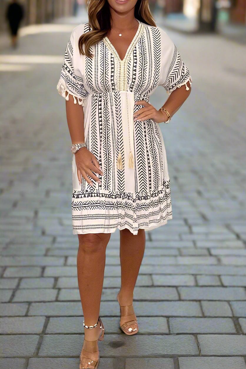 Magdalena™ | Stylish Printed Dress for Any Occasion