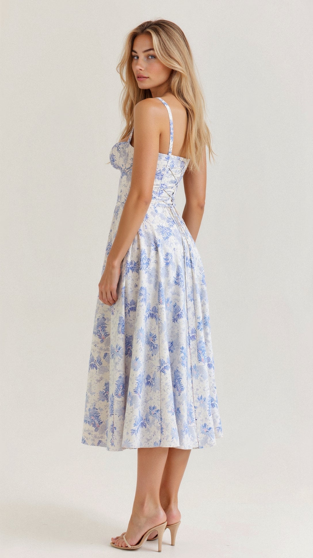 Penelope™ | Corset Midi Dress – Flattering Fit for Any Occasion