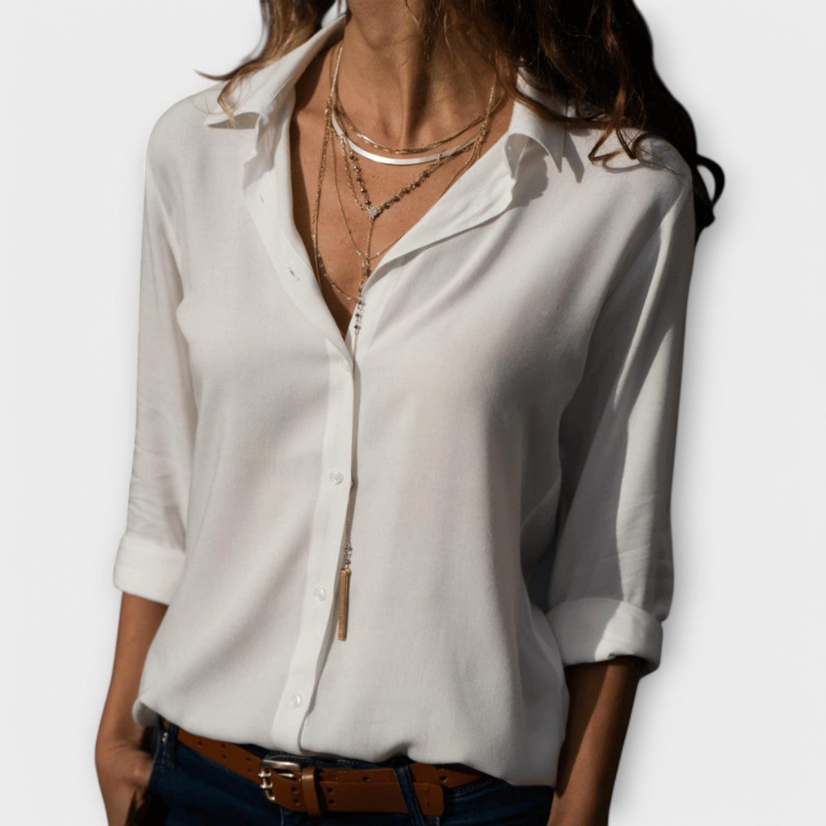 Style200™ | Chic Blouse for Office and Evening Wear
