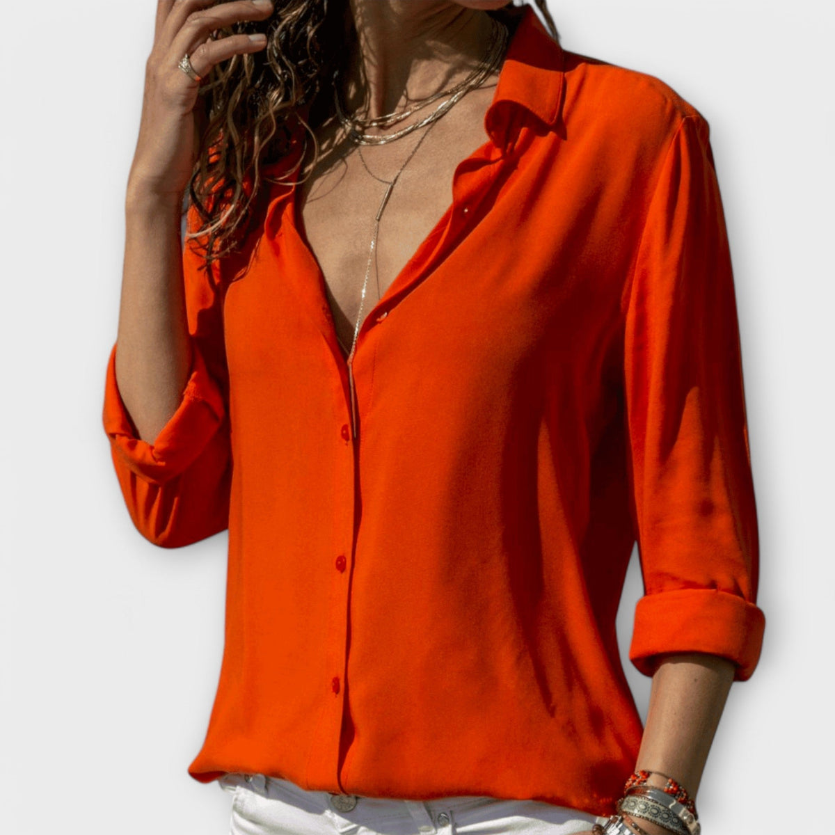 Style200™ | Chic Blouse for Office and Evening Wear