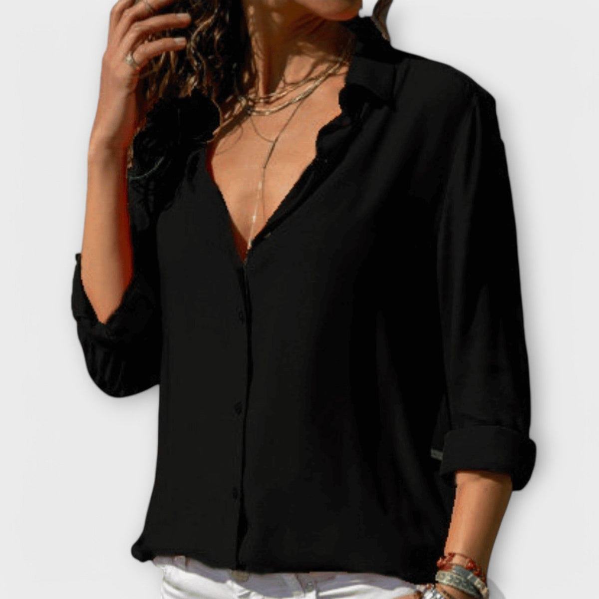 Style200™ | Chic Blouse for Office and Evening Wear