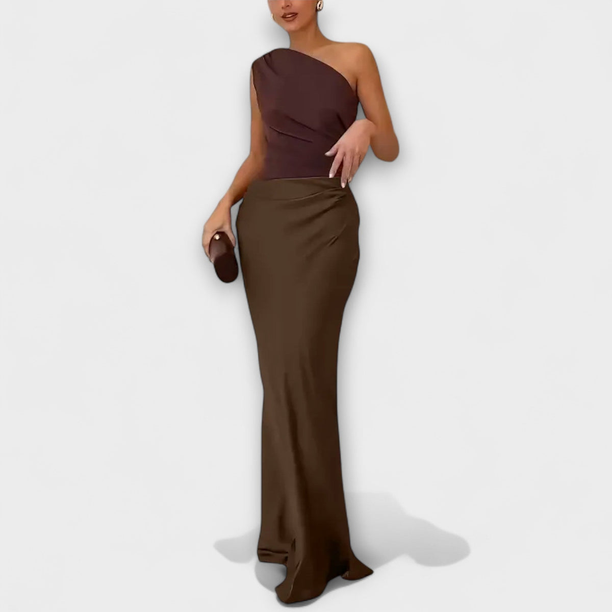 Yolanda™ | Chic One-Shoulder Pleated Prom Dress for Special Occasions