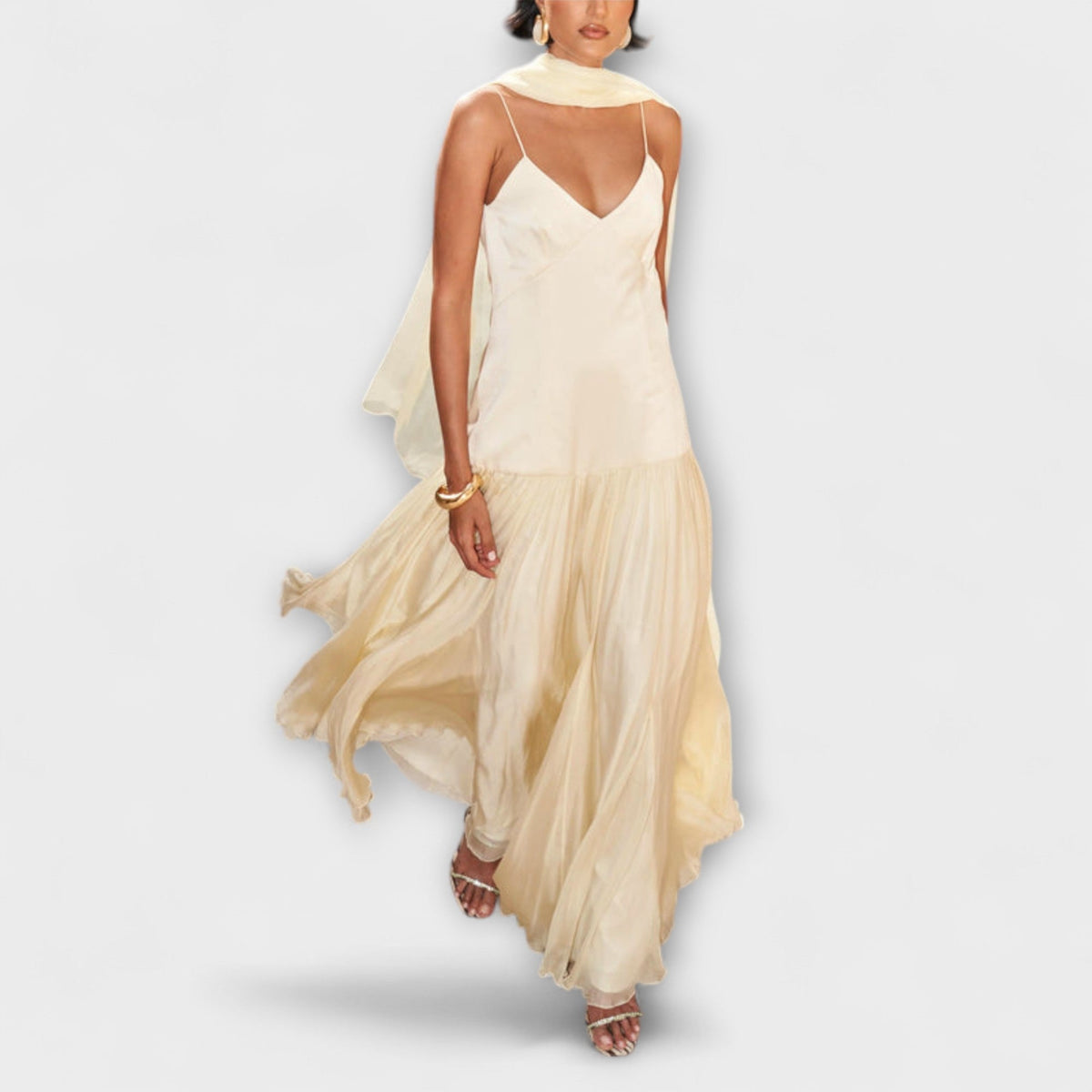 Style200™ | Solene - Fía Flows Maxi Dress for Effortless Style