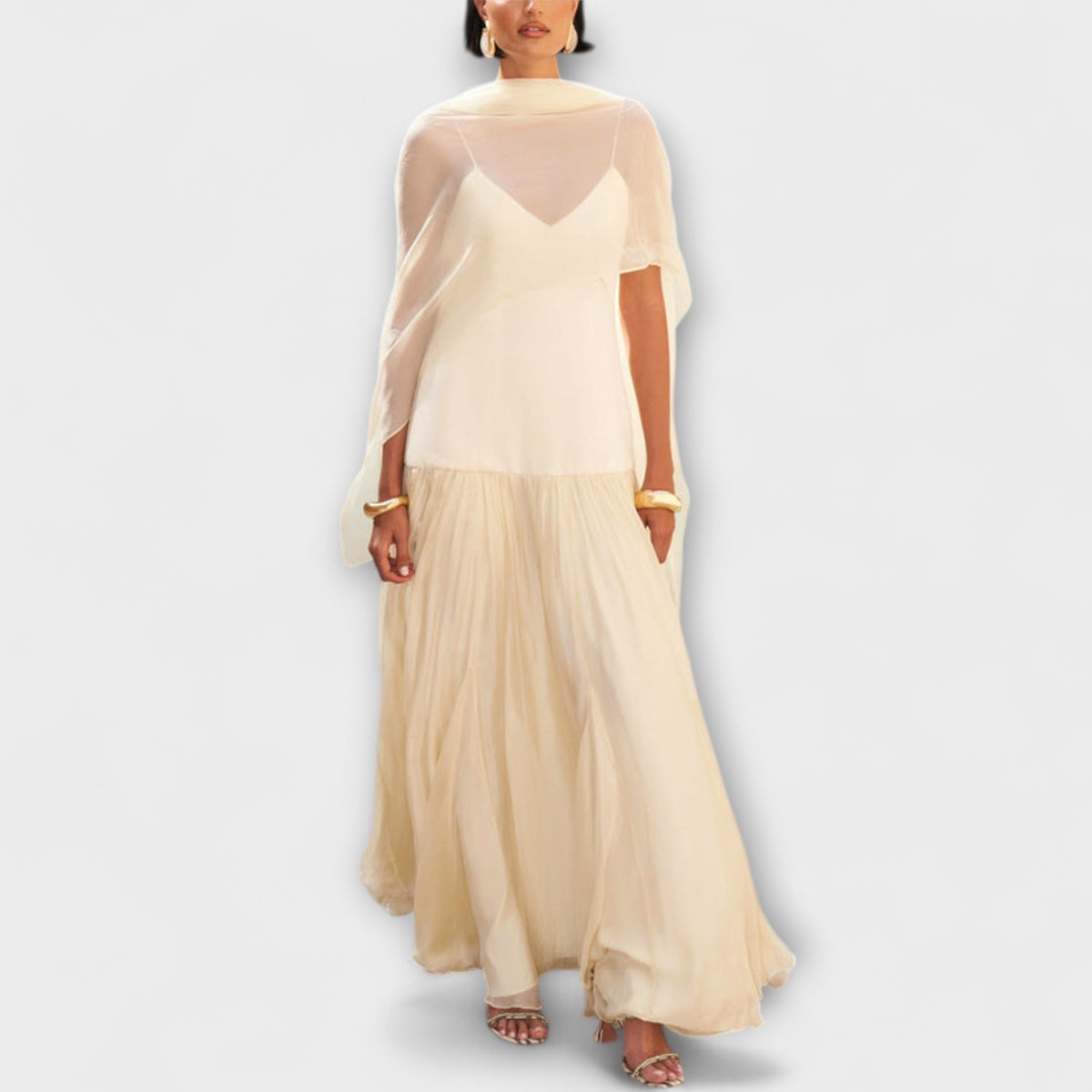 Style200™ | Solene - Fía Flows Maxi Dress for Effortless Style
