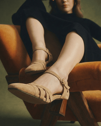 Wilhelmina™ | Caged Strappy Block Heels