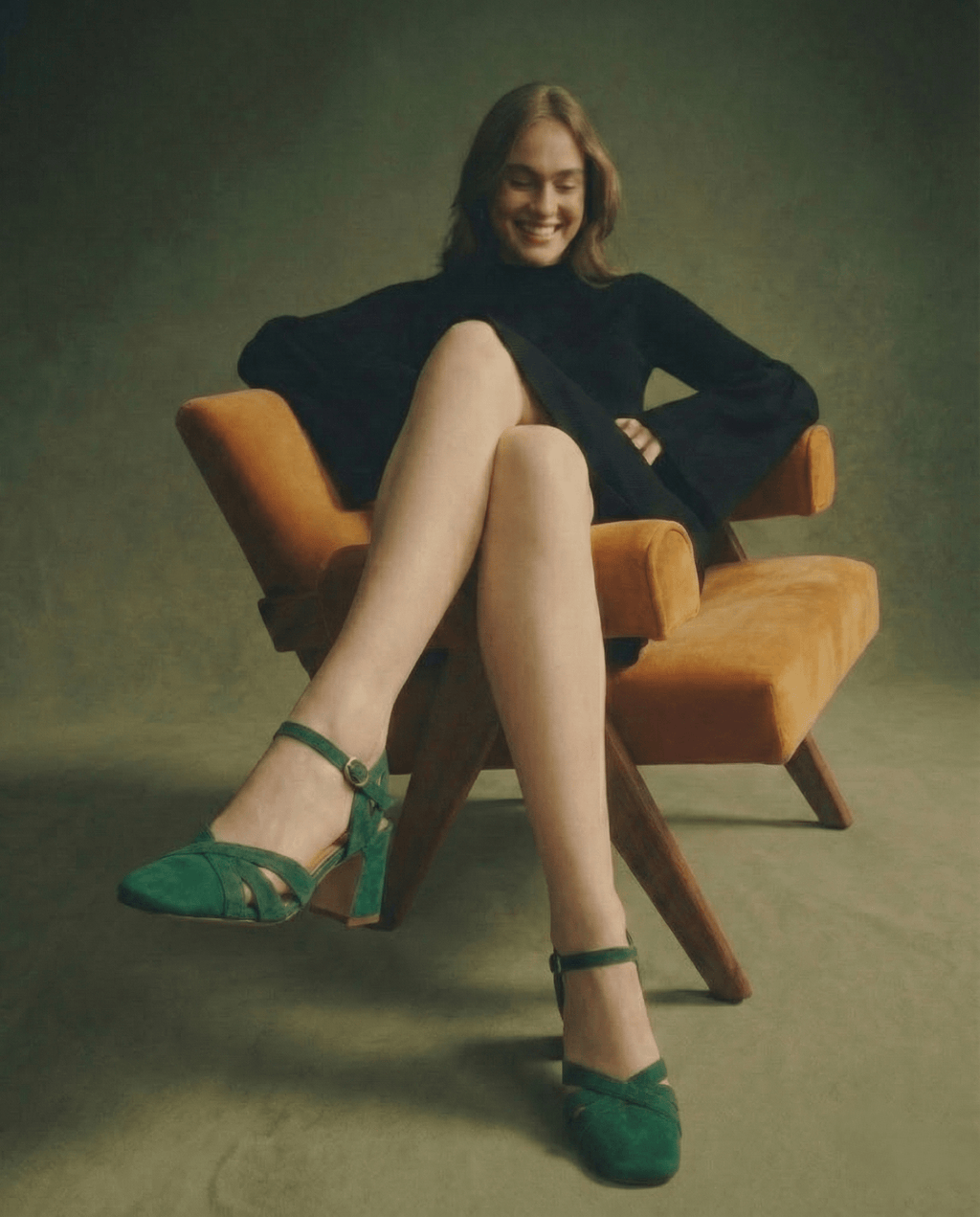 Wilhelmina™ | Caged Strappy Block Heels
