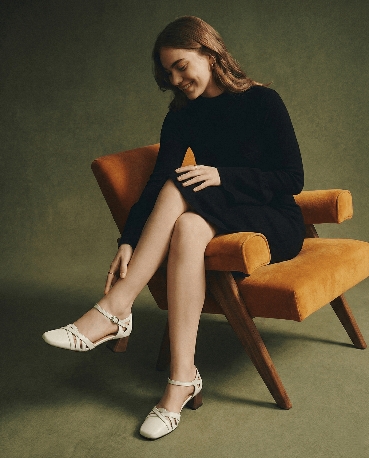 Wilhelmina™ | Caged Strappy Block Heels