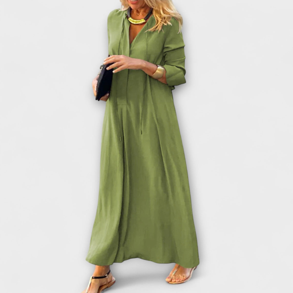 Style200™ | Hannalore - Flowy Maxi Dress for Any Occasion