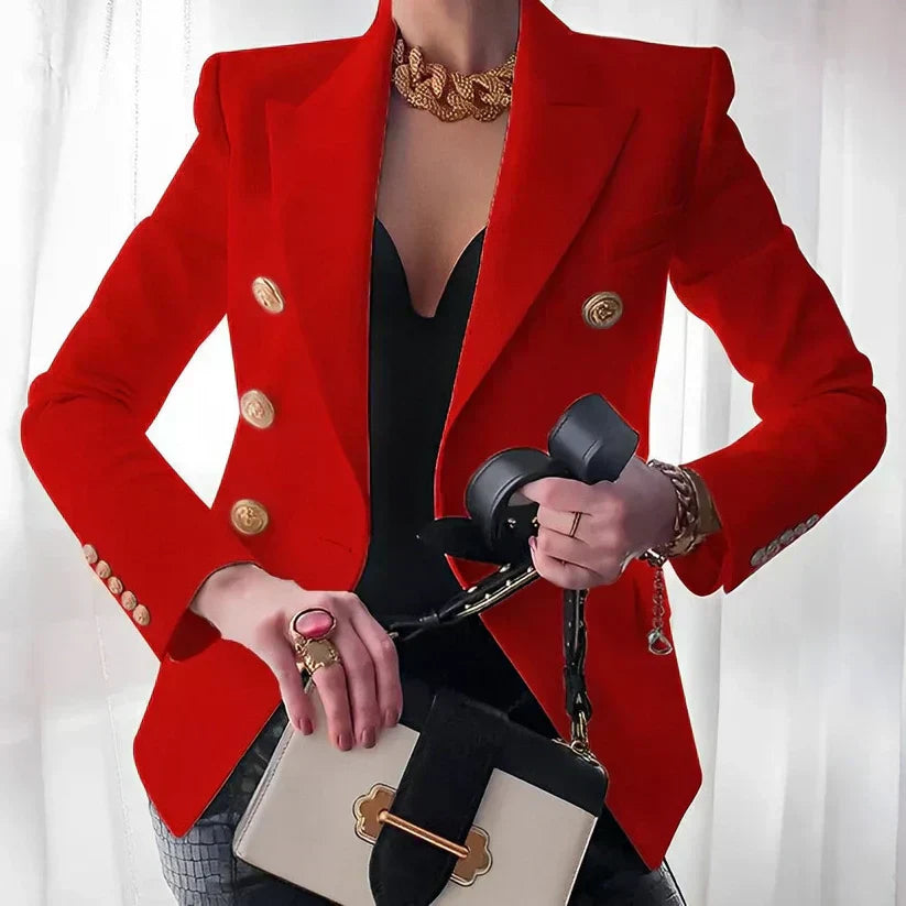 Sloane | Fitted Blazer with Button Detail