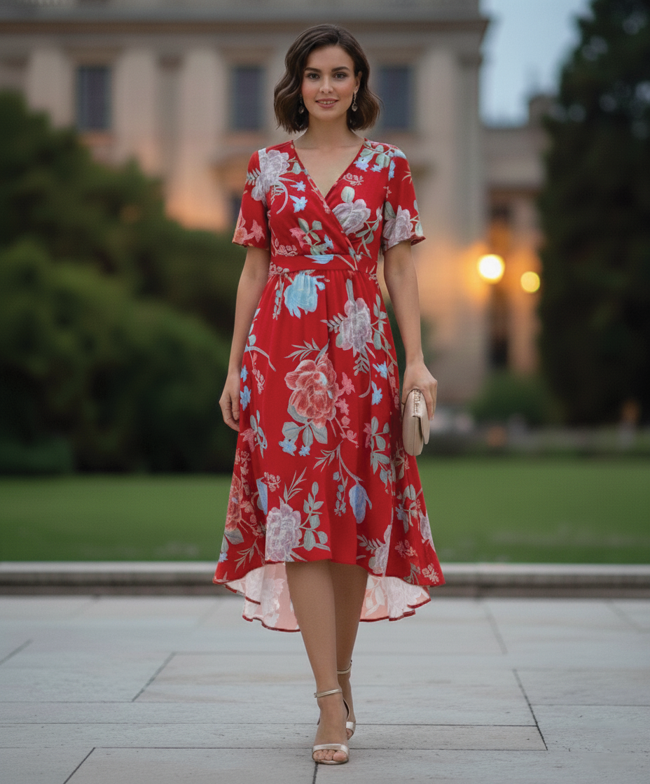 Toinette™ | Abigail - Wrap Midi Dress