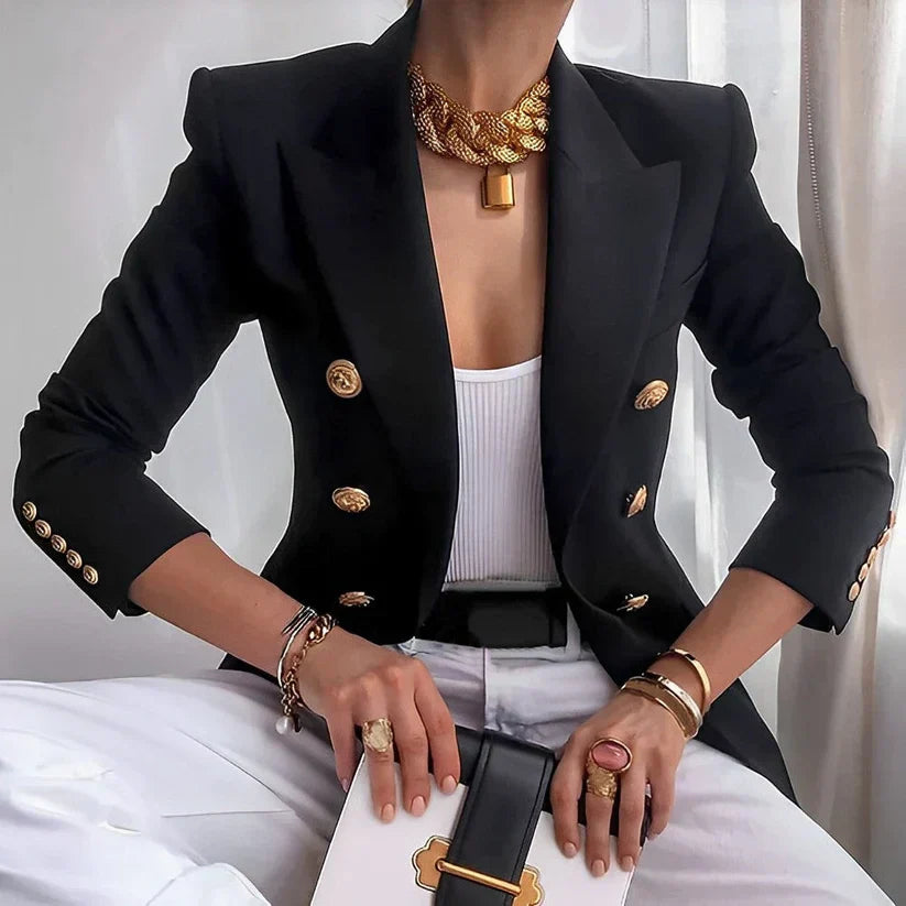 Sloane | Fitted Blazer with Button Detail