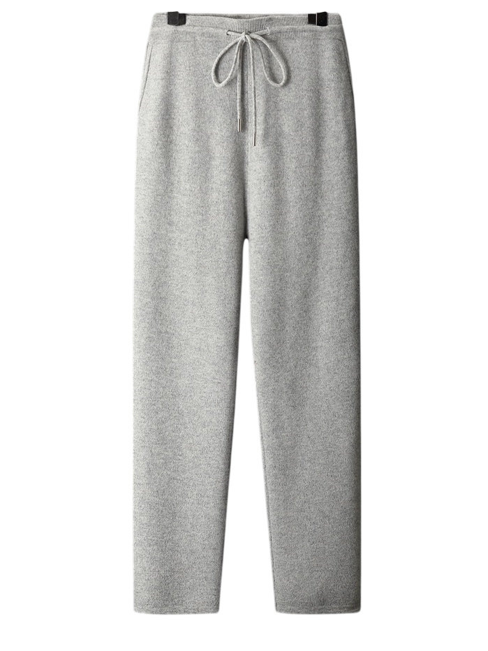 Anselm Wool Knit Straight Pants