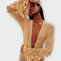 Style200™ | Nova Maxi Signature Dress - Chic Fabric for Any Occasion