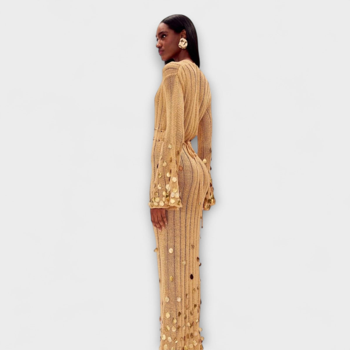 Style200™ | Nova Maxi Signature Dress - Chic Fabric for Any Occasion