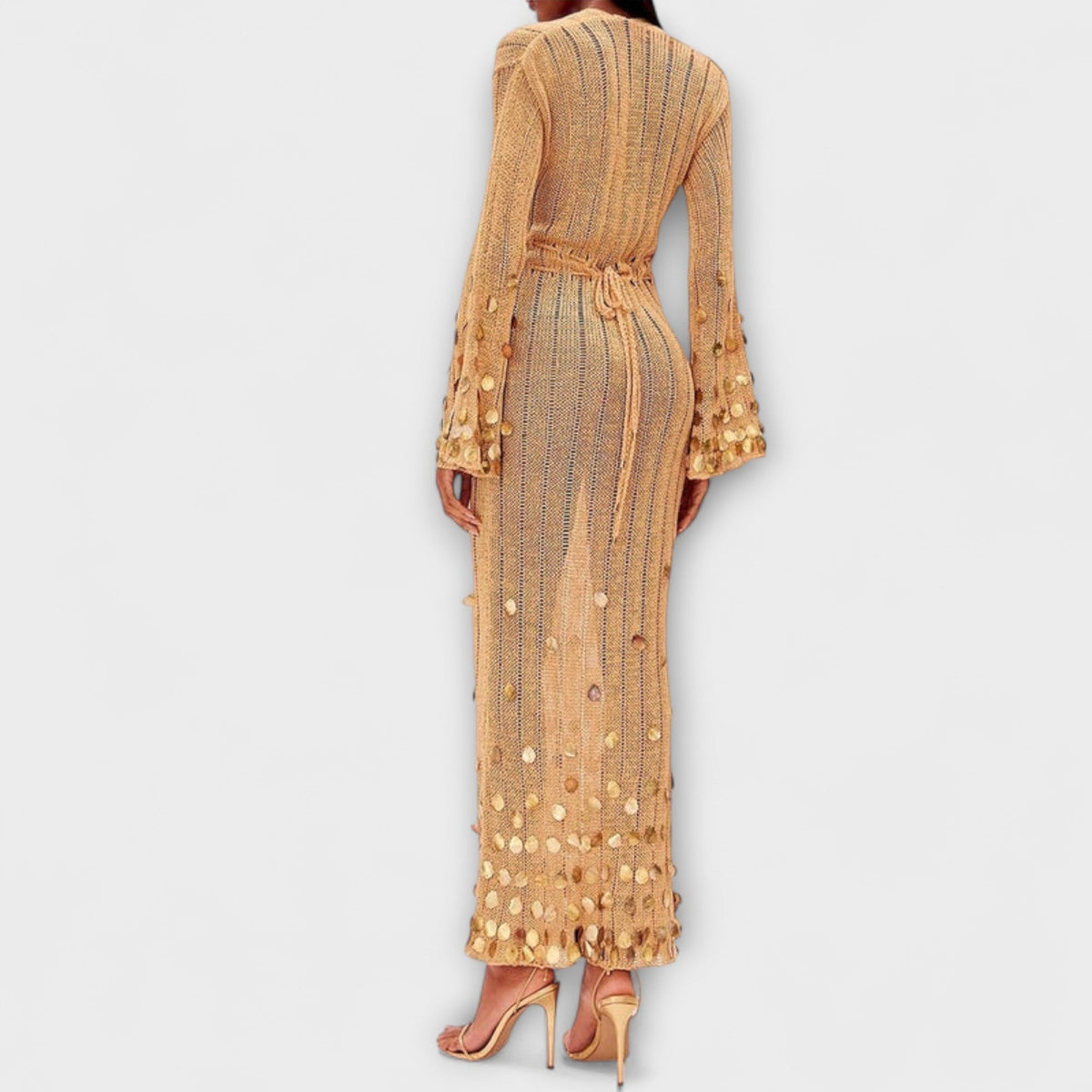 Style200™ | Nova Maxi Signature Dress - Chic Fabric for Any Occasion