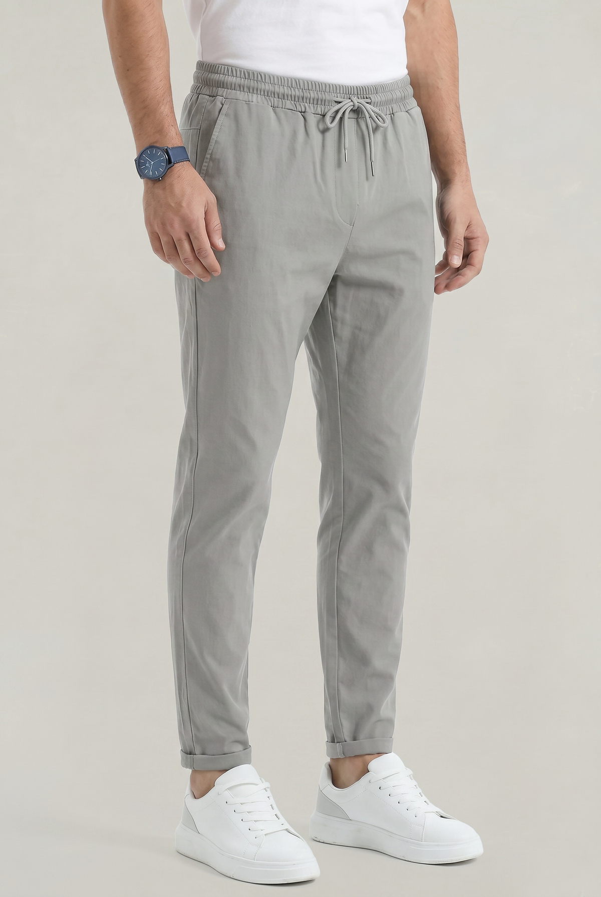 Calder Tapered Drawstring Trousers