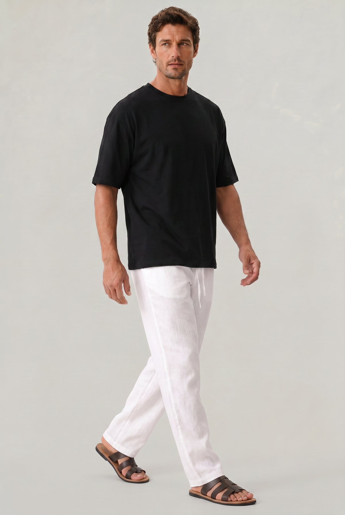 Maxim Linen-Look Trousers