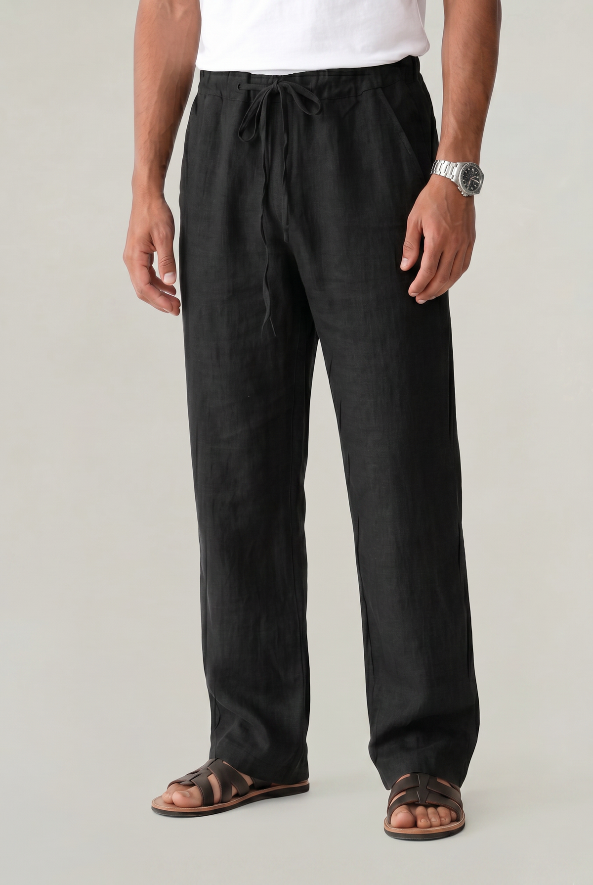 Maxim Linen-Look Trousers