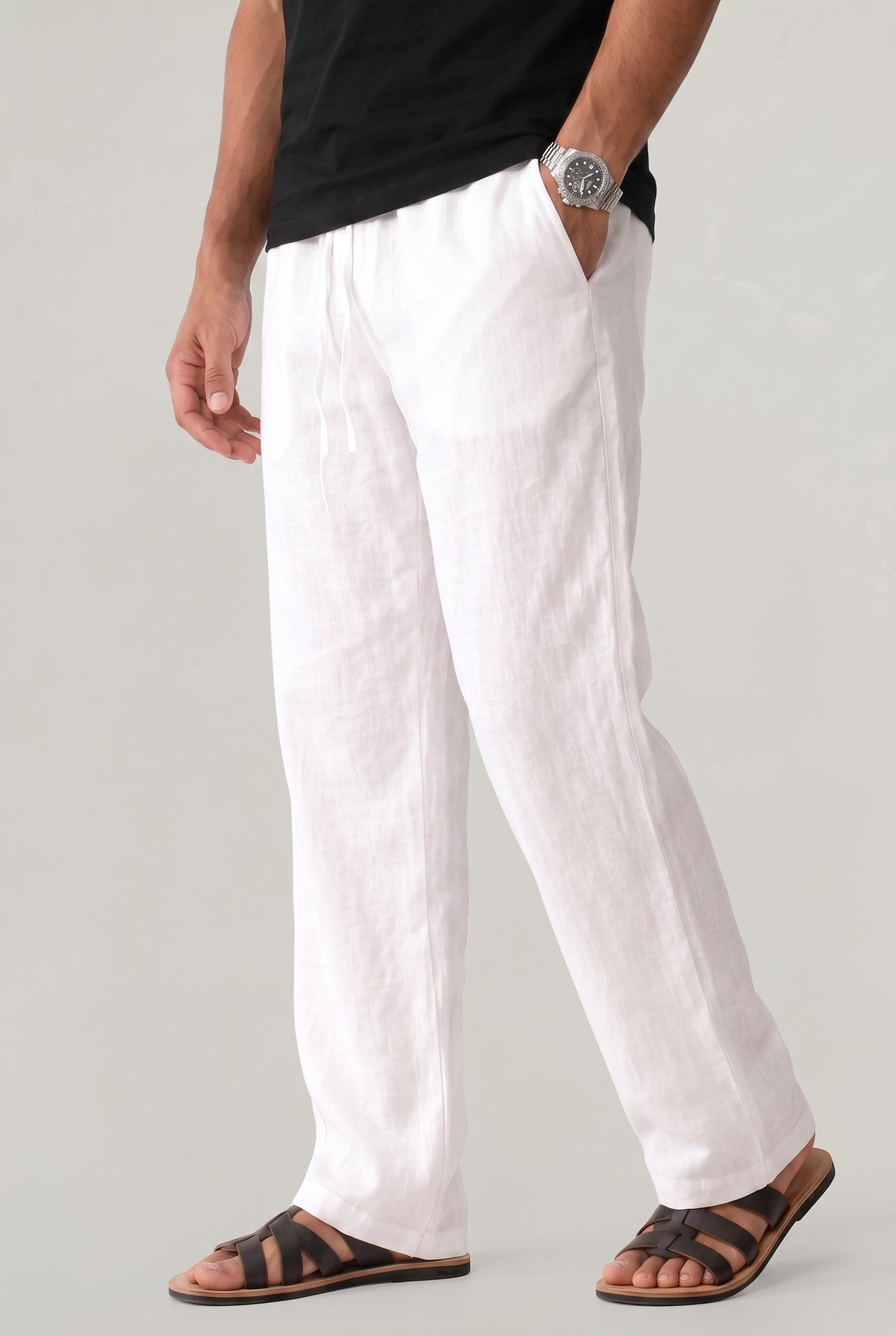 Maxim Linen-Look Trousers