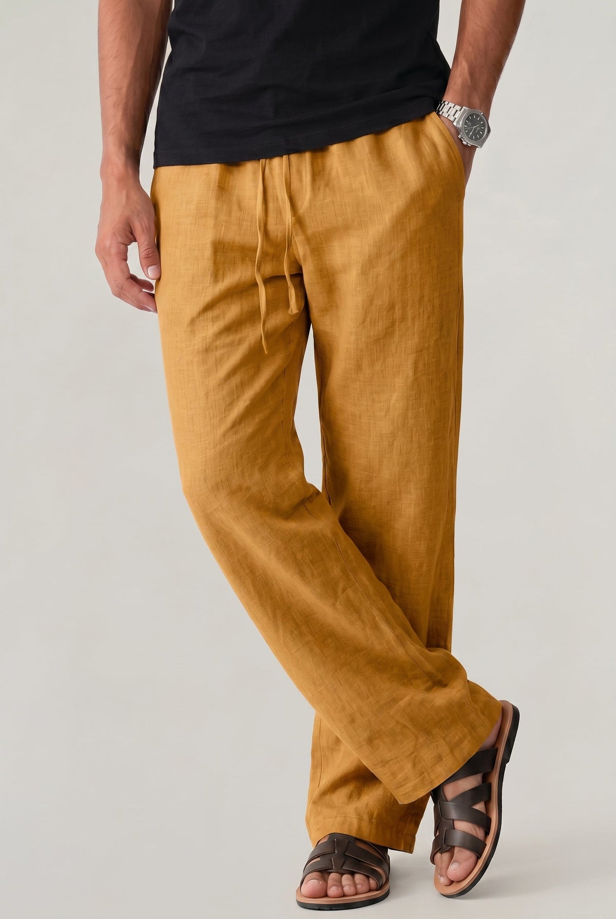 Maxim Linen-Look Trousers