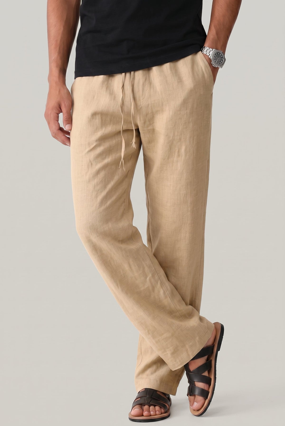 Maxim Linen-Look Trousers