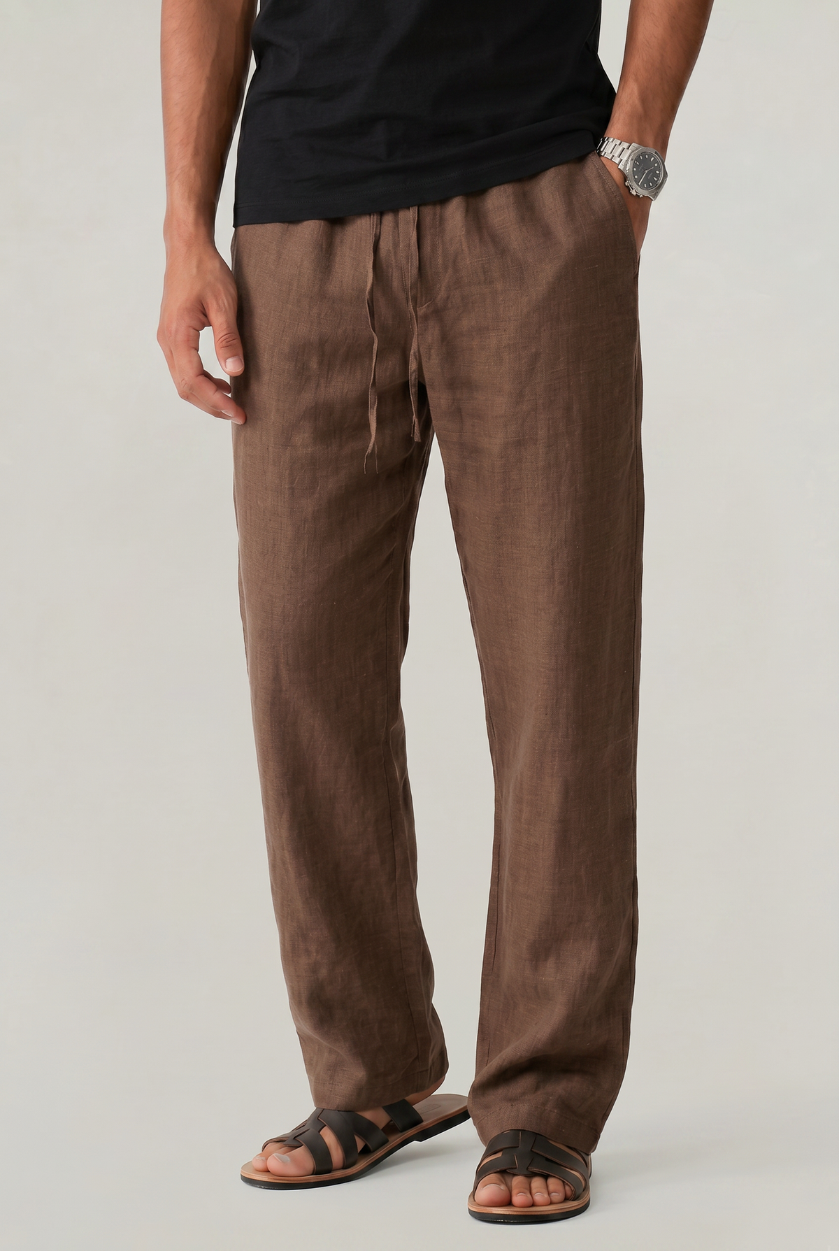 Maxim Linen-Look Trousers